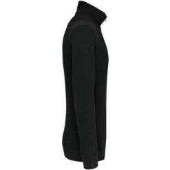 K206 - Sweat Shirt Col Zippé TRUCKER KARIBAN -Style au Travail aHR0cDovL21lZGlhMi5kZXNpZ25wYXJ0bmVyLmZyL2MvcC8xMzU0LzEzNTQtMTQxMS0zLmpwZw