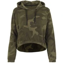 Build Your Brand BY065 - Ladies Camo Cropped Hoody -Style au Travail aHR0cDovL21lZGlhMi5kZXNpZ25wYXJ0bmVyLmZyL2MvcC8xNDM0Ny8xNDM0Ny0xNjQ4Ni0xLmpwZw