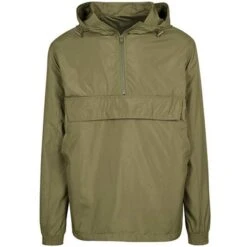 Build Your Brand BY096 - Basic Pull Over Jacket -Style au Travail aHR0cDovL21lZGlhMi5kZXNpZ25wYXJ0bmVyLmZyL2MvcC8xNDM3MS8xNDM3MS0xNjQ1Ny0xLmpwZw