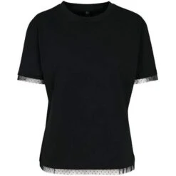 Build Your Brand BY124 - Ladies Laces Tee -Style au Travail aHR0cDovL21lZGlhMi5kZXNpZ25wYXJ0bmVyLmZyL2MvcC8xNDM5OC8xNDM5OC0xMTA5MS0xLmpwZw