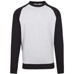 Build Your Brand BY076 - Raglan Crewneck -Style au Travail aHR0cDovL21lZGlhMi5kZXNpZ25wYXJ0bmVyLmZyL2MvcC8xNDMxNy8xNDMxNy0xNjQ3NC0xLmpwZw