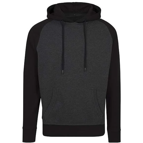 Build Your Brand BY077 - Raglan Hoody 3 Build Your Brand BY077 - Raglan Hoody – Image 3