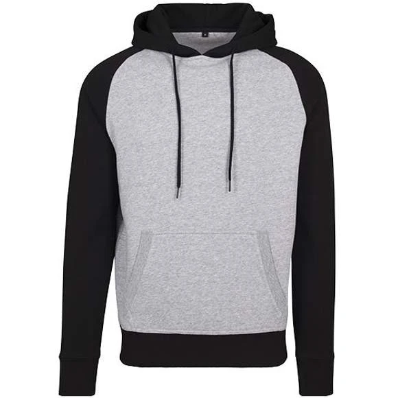 Build Your Brand BY077 - Raglan Hoody 4 Build Your Brand BY077 - Raglan Hoody – Image 4