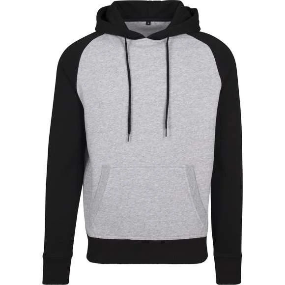 Build Your Brand BY077 - Raglan Hoody 5 Build Your Brand BY077 - Raglan Hoody – Image 5