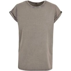 Build Your Brand BY053 - Ladies Acid Washed Extended Shoulder Tee -Style au Travail aHR0cDovL21lZGlhMi5kZXNpZ25wYXJ0bmVyLmZyL2MvcC8xNDMzNi8xNDMzNi0xOTg2Mi0xLmpwZw