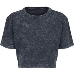 Build Your Brand BY054 - Ladies Acid Washed Cropped Tee -Style au Travail aHR0cDovL21lZGlhMi5kZXNpZ25wYXJ0bmVyLmZyL2MvcC8xNDMzNy8xNDMzNy0xNjQ3OS0xLmpwZw