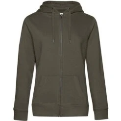 WW03Q - B&C Queen Zipped Hood_° -Style au Travail aHR0cDovL21lZGlhMi5kZXNpZ25wYXJ0bmVyLmZyL2MvcC8xNDQ0My8xNDQ0My00OC0xLmpwZw