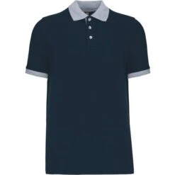 KARIBAN K258 - Polo Piqué Bicolore Homme -Style au Travail aHR0cDovL21lZGlhMi5kZXNpZ25wYXJ0bmVyLmZyL2MvcC8xNDQ5Ny8xNDQ5Ny01NDE2LTEuanBn