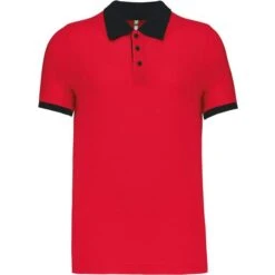 KARIBAN K258 - Polo Piqué Bicolore Homme -Style au Travail aHR0cDovL21lZGlhMi5kZXNpZ25wYXJ0bmVyLmZyL2MvcC8xNDQ5Ny8xNDQ5Ny0xMjY2LTEuanBn
