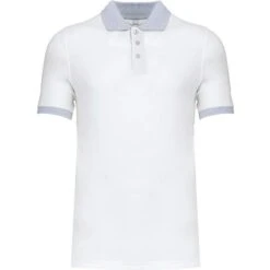 KARIBAN K258 - Polo Piqué Bicolore Homme -Style au Travail aHR0cDovL21lZGlhMi5kZXNpZ25wYXJ0bmVyLmZyL2MvcC8xNDQ5Ny8xNDQ5Ny0xNjU3OS0xLmpwZw