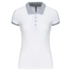 KARIBAN K259 - Polo Piqué Bicolore Femme -Style au Travail aHR0cDovL21lZGlhMi5kZXNpZ25wYXJ0bmVyLmZyL2MvcC8xNDQ5OC8xNDQ5OC0xNjU3OS0xLmpwZw