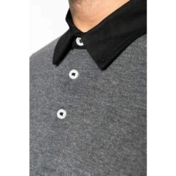 KARIBAN K260 - Polo Jersey Bicolore Homme -Style au Travail aHR0cDovL21lZGlhMi5kZXNpZ25wYXJ0bmVyLmZyL2MvcC8xNDQ5OS8xNDQ5OS0xNjU4MS0xMC5qcGc