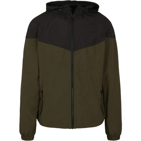 Build Your Brand BY129 - 2-Tone Tech Windrunner 4 Build Your Brand BY129 - 2-Tone Tech Windrunner – Image 4