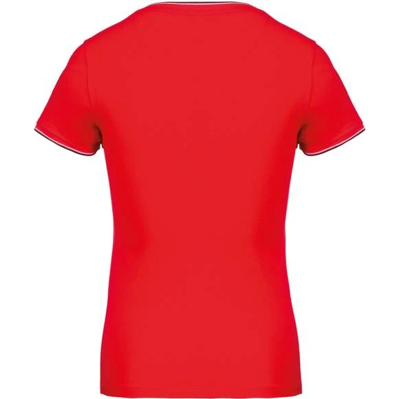 KARIBAN K394 - T-shirt Maille Piquée Col V Femme 7 KARIBAN K394 - T-shirt Maille Piquée Col V Femme – Image 7