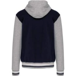 KARIBAN K4003 - Blouson Teddy à Capuche Unisexe -Style au Travail aHR0cDovL21lZGlhMi5kZXNpZ25wYXJ0bmVyLmZyL2MvcC8xNDU0OS8xNDU0OS0xNjU5OS0yLmpwZw