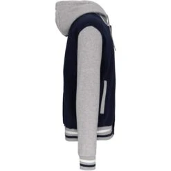 KARIBAN K4003 - Blouson Teddy à Capuche Unisexe -Style au Travail aHR0cDovL21lZGlhMi5kZXNpZ25wYXJ0bmVyLmZyL2MvcC8xNDU0OS8xNDU0OS0xNjU5OS0zLmpwZw