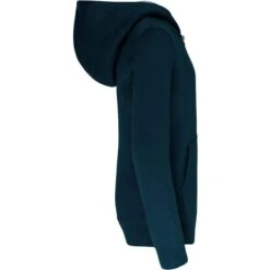 KARIBAN K486 - Sweat-shirt Zippé Capuche Enfant -Style au Travail aHR0cDovL21lZGlhMi5kZXNpZ25wYXJ0bmVyLmZyL2MvcC8xNDU1My8xNDU1My01NDA3LTMuanBn