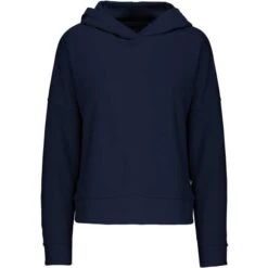 KARIBAN K494 - Sweat-shirt Capuche Lounge Bio Femme -Style au Travail aHR0cDovL21lZGlhMi5kZXNpZ25wYXJ0bmVyLmZyL2MvcC8xNDU2MS8xNDU2MS0xMjYxLTEuanBn