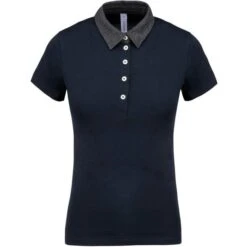 KARIBAN K261 - Polo Jersey Bicolore Femme -Style au Travail aHR0cDovL21lZGlhMi5kZXNpZ25wYXJ0bmVyLmZyL2MvcC8xNDUwMC8xNDUwMC0xNjU4Mi0xLmpwZw