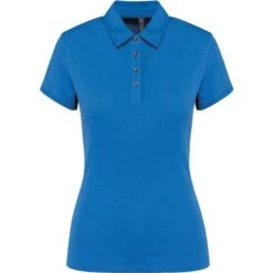 KARIBAN K263 - Polo Jersey Manches Courtes Femme -Style au Travail aHR0cDovL21lZGlhMi5kZXNpZ25wYXJ0bmVyLmZyL2MvcC8xNDUwMi8xNDUwMi0xMzgzLTEuanBn