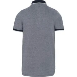 KARIBAN K266 - Polo Bicolore Homme -Style au Travail aHR0cDovL21lZGlhMi5kZXNpZ25wYXJ0bmVyLmZyL2MvcC8xNDUwNS8xNDUwNS0xNjU4NC0yLmpwZw