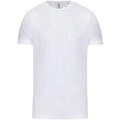 KARIBAN K3012 - T-shirt Col Rond Manches Courtes Homme -Style au Travail aHR0cDovL21lZGlhMi5kZXNpZ25wYXJ0bmVyLmZyL2MvcC8xNDUxNi8xNDUxNi0xODU2LTEuanBn