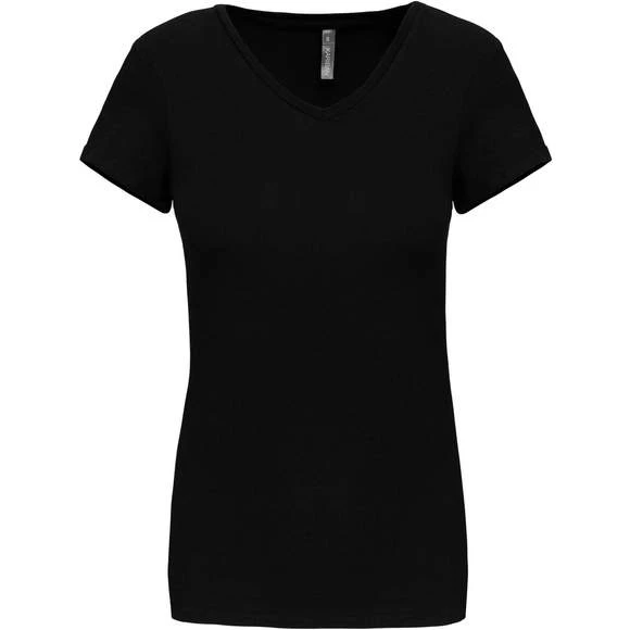 KARIBAN K3015 - T-shirt Col V Manches Courtes Femme 11 KARIBAN K3015 - T-shirt Col V Manches Courtes Femme – Image 11