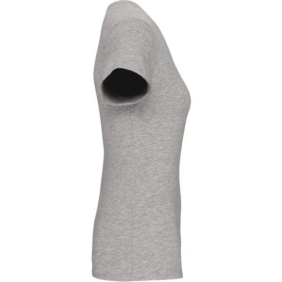 KARIBAN K3015 - T-shirt Col V Manches Courtes Femme 4 KARIBAN K3015 - T-shirt Col V Manches Courtes Femme – Image 4