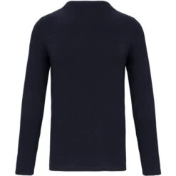 KARIBAN K3016 - T-shirt Col Rond Manches Longues Homme -Style au Travail aHR0cDovL21lZGlhMi5kZXNpZ25wYXJ0bmVyLmZyL2MvcC8xNDUyMC8xNDUyMC0xMjYxLTIuanBn