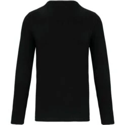 KARIBAN K3016 - T-shirt Col Rond Manches Longues Homme -Style au Travail aHR0cDovL21lZGlhMi5kZXNpZ25wYXJ0bmVyLmZyL2MvcC8xNDUyMC8xNDUyMC0xNTIwLTIuanBn