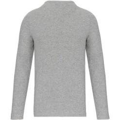 KARIBAN K3016 - T-shirt Col Rond Manches Longues Homme -Style au Travail aHR0cDovL21lZGlhMi5kZXNpZ25wYXJ0bmVyLmZyL2MvcC8xNDUyMC8xNDUyMC0xNjU4Ny0yLmpwZw