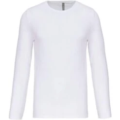 KARIBAN K3016 - T-shirt Col Rond Manches Longues Homme -Style au Travail aHR0cDovL21lZGlhMi5kZXNpZ25wYXJ0bmVyLmZyL2MvcC8xNDUyMC8xNDUyMC0xODU2LTEuanBn