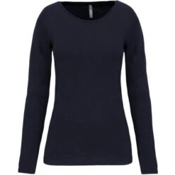 KARIBAN K3017 - T-shirt Col Rond Manches Longues Femme 17 KARIBAN K3017 - T-shirt Col Rond Manches Longues Femme -Style au Travail aHR0cDovL21lZGlhMi5kZXNpZ25wYXJ0bmVyLmZyL2MvcC8xNDUyMS8xNDUyMS0xMjYxLTEuanBn