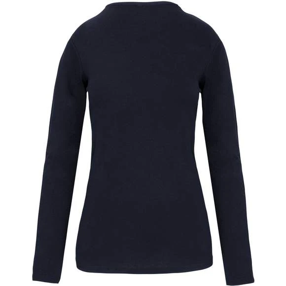 KARIBAN K3017 - T-shirt Col Rond Manches Longues Femme 6 KARIBAN K3017 - T-shirt Col Rond Manches Longues Femme – Image 6