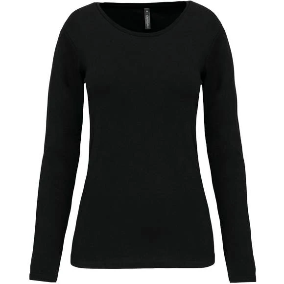 KARIBAN K3017 - T-shirt Col Rond Manches Longues Femme 11 KARIBAN K3017 - T-shirt Col Rond Manches Longues Femme – Image 11