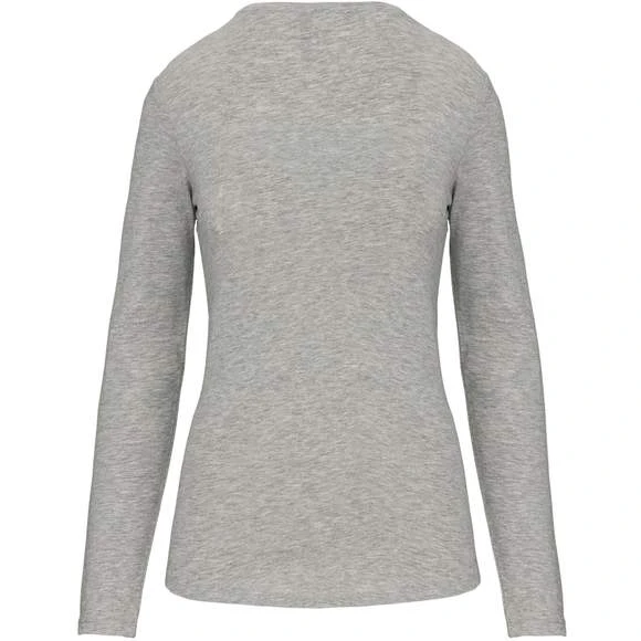 KARIBAN K3017 - T-shirt Col Rond Manches Longues Femme 3 KARIBAN K3017 - T-shirt Col Rond Manches Longues Femme – Image 3