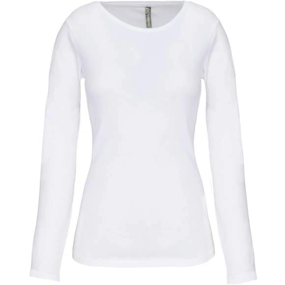 KARIBAN K3017 - T-shirt Col Rond Manches Longues Femme 8 KARIBAN K3017 - T-shirt Col Rond Manches Longues Femme – Image 8