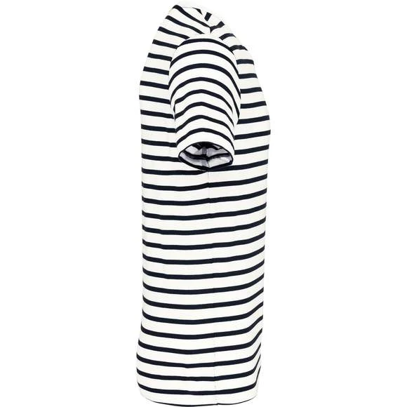 KARIBAN K378 - T-shirt Rayé Marin Avec Poche Manches Courtes 4 KARIBAN K378 - T-shirt Rayé Marin Avec Poche Manches Courtes – Image 4