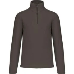 KARIBAN K912 - Enzo - Micropolaire Col Zippé Homme -Style au Travail aHR0cDovL21lZGlhMi5kZXNpZ25wYXJ0bmVyLmZyL2MvcC8xNDc3LzE0NzctMTI1OS0xLmpwZw