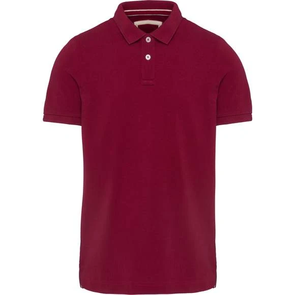 KARIBAN KV2206 - Polo Vintage Manches Courtes Homme 11 KARIBAN KV2206 - Polo Vintage Manches Courtes Homme – Image 11