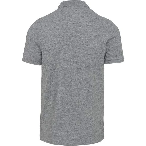 KARIBAN KV2206 - Polo Vintage Manches Courtes Homme 6 KARIBAN KV2206 - Polo Vintage Manches Courtes Homme – Image 6
