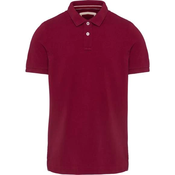 KARIBAN KV2206 - Polo Vintage Manches Courtes Homme 12 KARIBAN KV2206 - Polo Vintage Manches Courtes Homme – Image 12