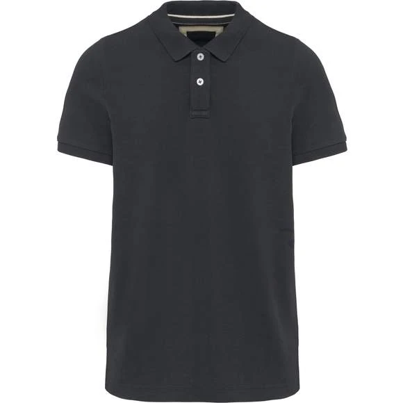 KARIBAN KV2206 - Polo Vintage Manches Courtes Homme 17 KARIBAN KV2206 - Polo Vintage Manches Courtes Homme – Image 17