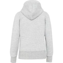 KARIBAN KV2307 - Sweat-shirt Vintage Zippé à Capuche Femme -Style au Travail aHR0cDovL21lZGlhMi5kZXNpZ25wYXJ0bmVyLmZyL2MvcC8xNDk4NC8xNDk4NC0xNjU4OC0yLmpwZw