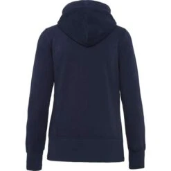 KARIBAN KV2307 - Sweat-shirt Vintage Zippé à Capuche Femme -Style au Travail aHR0cDovL21lZGlhMi5kZXNpZ25wYXJ0bmVyLmZyL2MvcC8xNDk4NC8xNDk4NC0zNzE0LTIuanBn