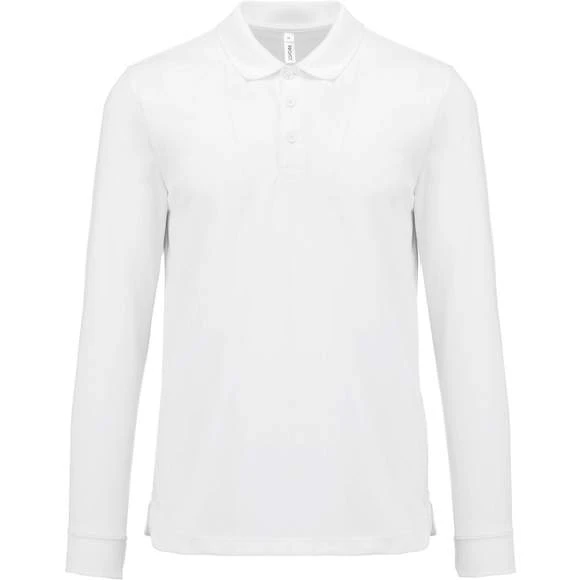 PROACT PA495 - Polo Manches Longues Cool Plus® Adulte 2 PROACT PA495 - Polo Manches Longues Cool Plus® Adulte – Image 2