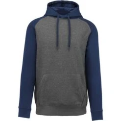 PROACT PA369 - Sweat-shirt Capuche Bicolore Adulte -Style au Travail aHR0cDovL21lZGlhMi5kZXNpZ25wYXJ0bmVyLmZyL2MvcC8xNTAzNC8xNTAzNC0xNjk1MS0xLmpwZw