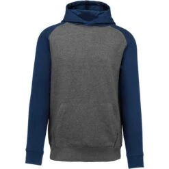 PROACT PA370 - Sweat-shirt Capuche Bicolore Enfant -Style au Travail aHR0cDovL21lZGlhMi5kZXNpZ25wYXJ0bmVyLmZyL2MvcC8xNTAzNS8xNTAzNS0xNjk1MS0xLmpwZw