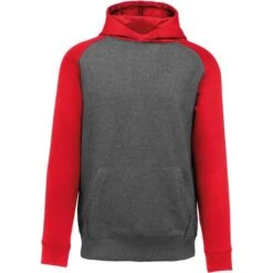 PROACT PA370 - Sweat-shirt Capuche Bicolore Enfant -Style au Travail aHR0cDovL21lZGlhMi5kZXNpZ25wYXJ0bmVyLmZyL2MvcC8xNTAzNS8xNTAzNS0xNjk1Mi0xLmpwZw