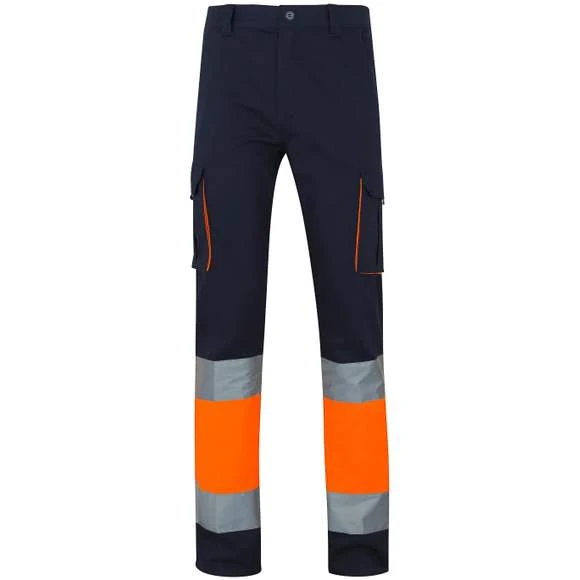 303007 - Pantalon Multipoches Bicolore Haute Visibilité 2 303007 - Pantalon Multipoches Bicolore Haute Visibilité – Image 2